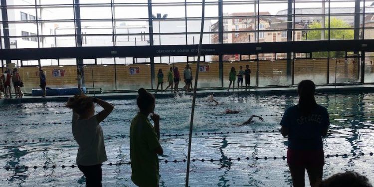 Les jeunes officiels de l’UNSS natation