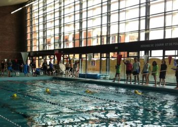 Championnat académique de natation UNSS à Clichy