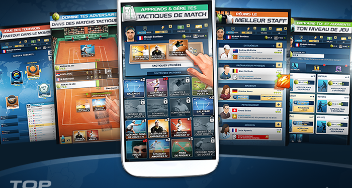 TOP SEED – Tennis Manager disponible sur mobile