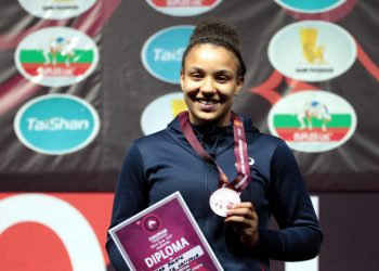 Koumba Larroque en bronze !