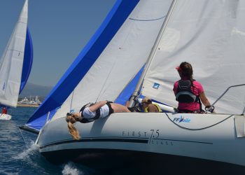 Un championnat de France universitaire de voile match racing réussi à Antibes