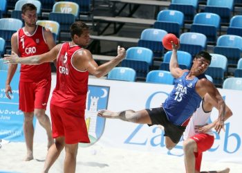 Beach handball : Les Bleus 7è et 11è à l’Euro