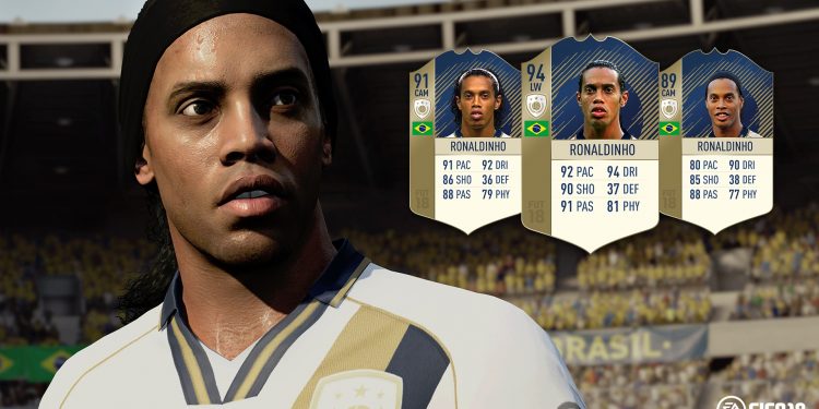 FIFA 18 : Ronaldinho rejoint les icônes FUT