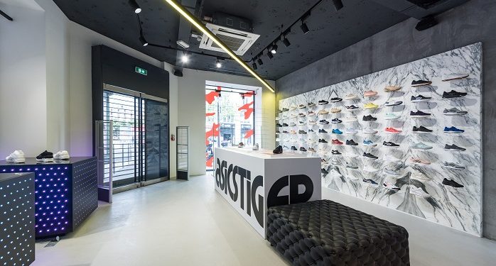 ASICS a inauguré son nouveau concept store