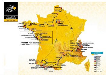 Tour de France 2018 : Découvrez le tracé !