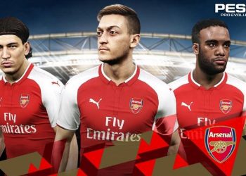 PES 2018 : KONAMI partenaire officiel d’Arsenal