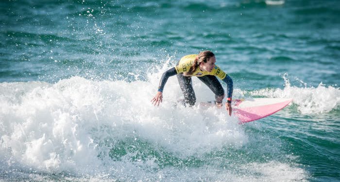 Justine Dupont : « Continuer à prendre de belles vagues » 