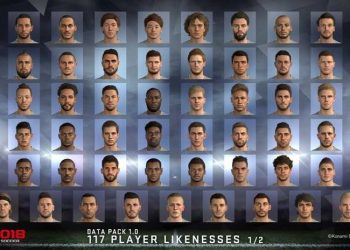 Le premier Data Pack de PES 2018 est disponible