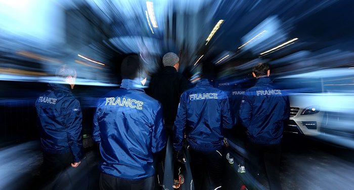 Franceschi et Loubet en bleu-blanc-rouge !