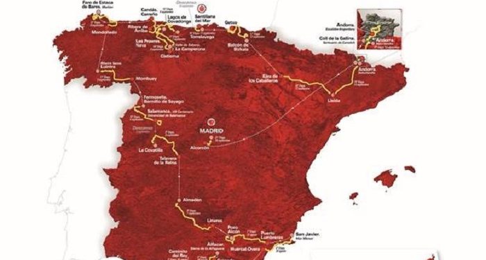 Le parcours de la Vuelta 2018 dévoilé