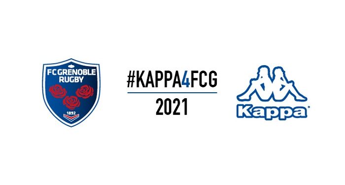 KAPPA renouvelle son partenariat avec le FC Grenoble Rugby