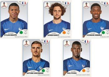 PANINI lance sa collection pour le Mondial 2018