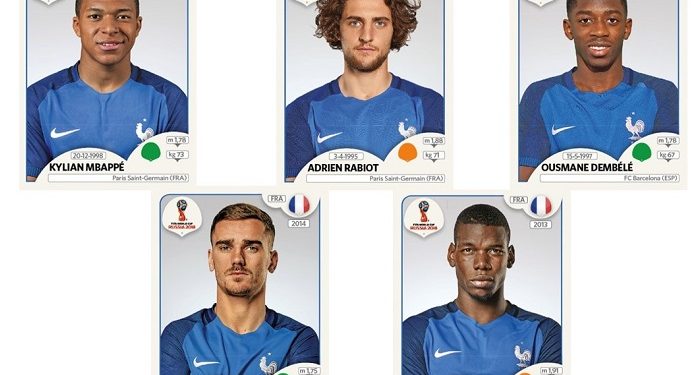PANINI lance sa collection pour le Mondial 2018