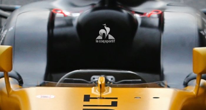 Le coq sportif habille l’écurie Renault Sport F1