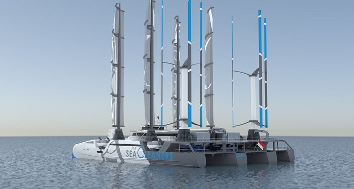 Yvan Bourgnon dévoile le MANTA, nettoyeur géant des océans