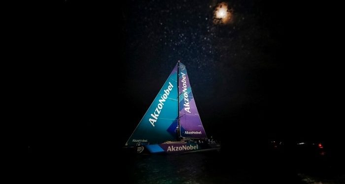 Volvo Ocean Race : Le team AkzoNobel troisième au Brésil