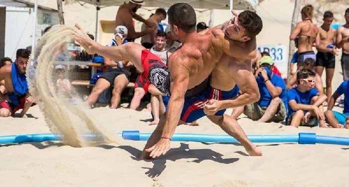 Le premier championnat de France de Beach Wrestling le 29 avril