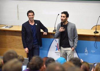 Université Paris 13 : Une masterclass avec Estanguet et Fourcade