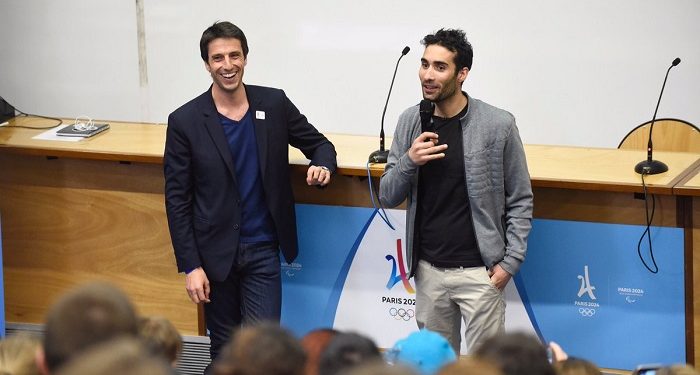 Université Paris 13 : Une masterclass avec Estanguet et Fourcade