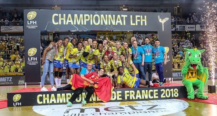 Metz Handball champion de France