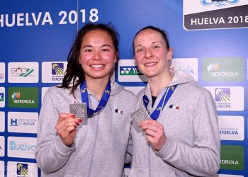 Euro Badminton 2018 : Lefel et Tran en argent