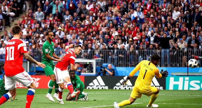 Mondial 2018 : La Russie écrase l’Arabie Saoudite