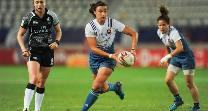 Le groupe France 7 féminines pour le Grand Prix Series