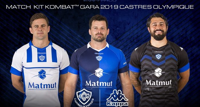 Le Castres Olympique dévoile ses nouveaux maillots