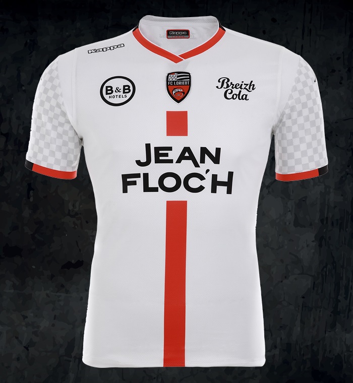 Maillot FC Lorient 2000-2001 Domicile - 75e Anniversaire - Kroupi 22 - Taille XXL