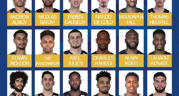 Qualifications Coupe du monde de basket 2019 : 18 joueurs retenus