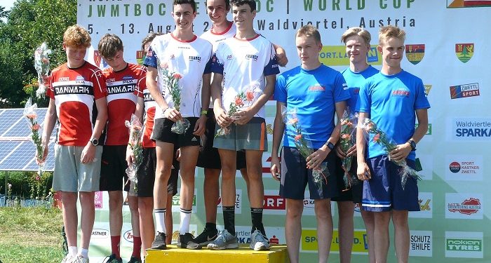 Course d’orientation à VTT 2018 : L’or et l’argent pour les Bleus