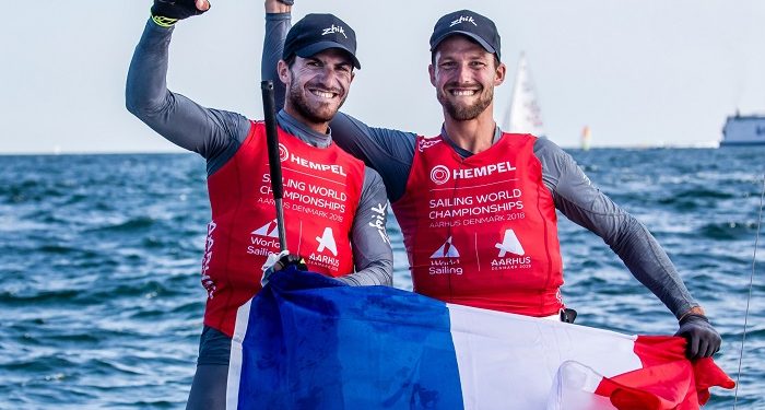 Mondiaux voile 2018 : Kévin Péponnet et Jérémie Mion en or !