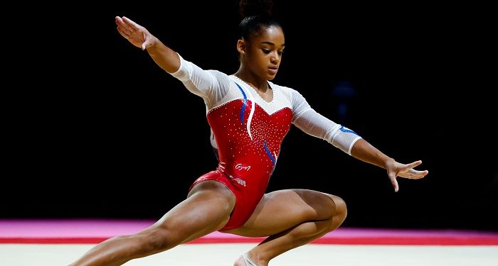 Championnats d’Europe de gymnastique : Mélanie De Jesus en or
