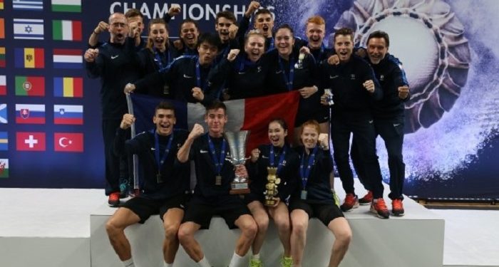 Les Bleuets champions d’Europe de badminton