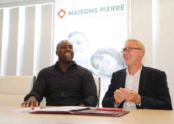Teddy Riner et Maisons Pierre s’associent