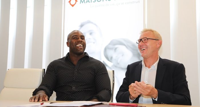 Teddy Riner et Maisons Pierre s’associent