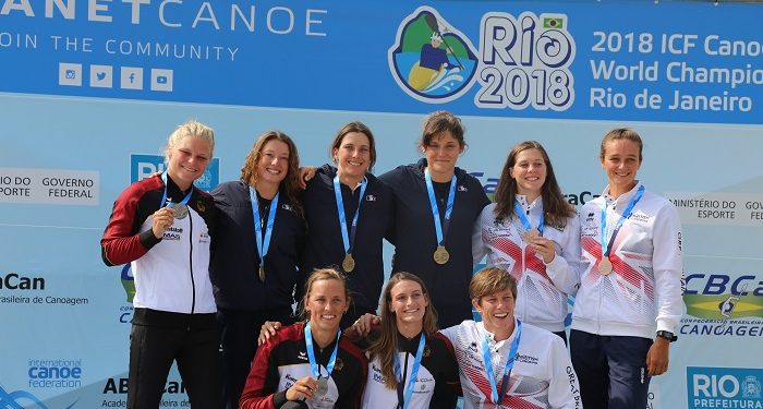 Quatre médailles au championnat du Monde de canoë-kayak