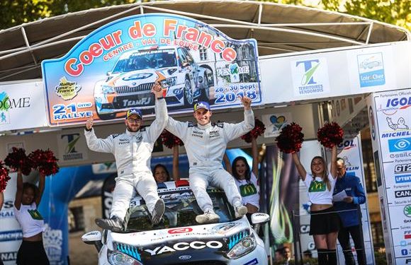 Rallye Cœur de France junior 2018 : Mathieu Franceschi l’emporte