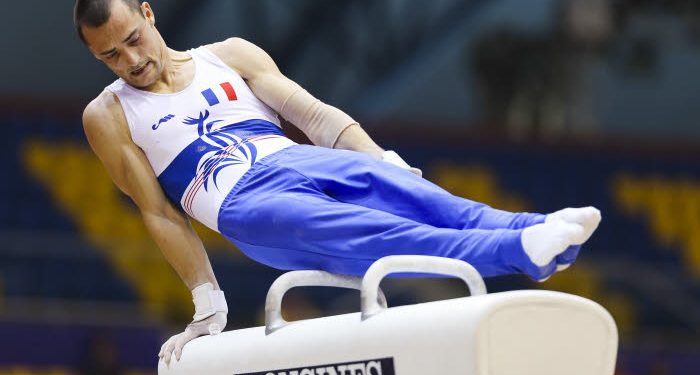 Cyril Tommasone en finale mondiale aux arçons