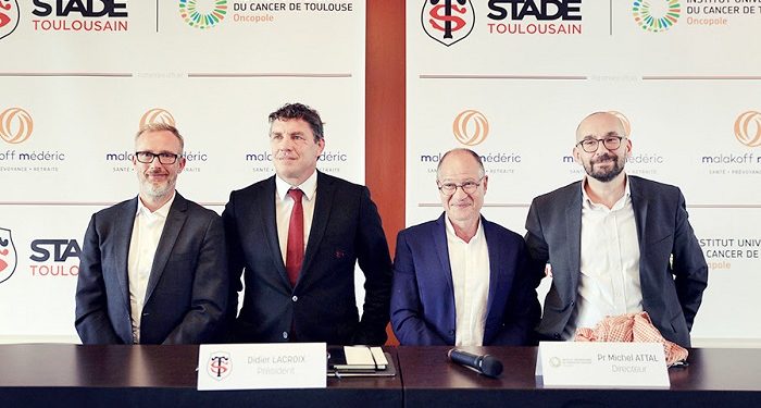 Le Stade Toulousain engagé dans la lutte contre le cancer