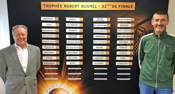 Coupe de France de basket (H) : le tableau des 32e de finale
