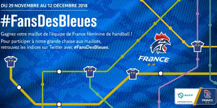 EHF Euro de hand 2018 (F) : chasse aux maillots avec la RATP