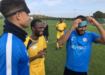 Le Cécifoot en vedette à Montpellier