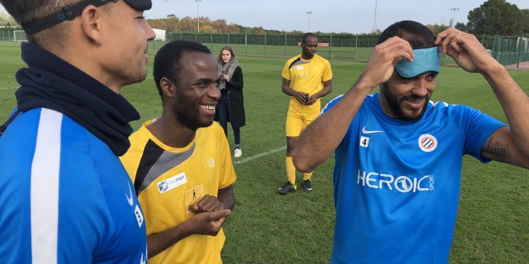 Le Cécifoot en vedette à Montpellier