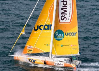Route du Rhum 2018 : Yann Eliès ne lâche rien