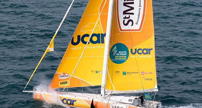 Route du Rhum 2018 : Yann Eliès ne lâche rien