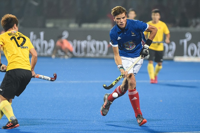 Coupe du monde de hockey sur gazon 2018 les Bleus en quarts