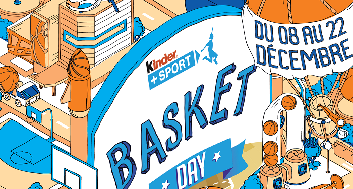 Début du « Kinder + Sport Basket Day » 2018 ce samedi