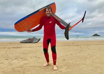 Être solidaire à la Coupe de France de Kite Foil 2019