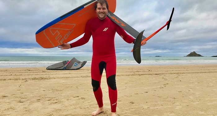 Être solidaire à la Coupe de France de Kite Foil 2019